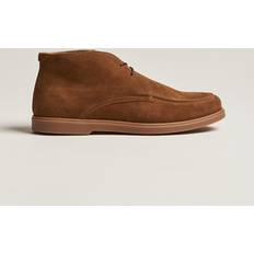 Loake Men Boots Loake Mens Amalfi Chestnut Suede Chukka Boot Tan