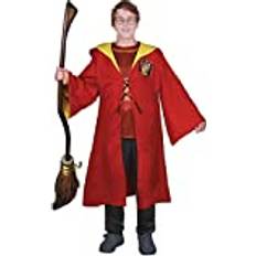 Ciao Harry Potter Quidditch Gryffindor costume disguise boy official Size 10-12 years Red, Yellow