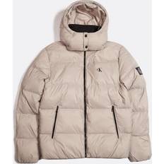 Beige - Herre - Quiltede jakker Calvin Klein Jeans Essentials Down Jacket Porpoise