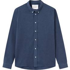 Les Deux Desert Reg Shirt In Dark Navy Melange Clothing: XL