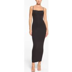 Long Dresses - Polyamide SKIMS Long Slip Dress Black Fits Everybody