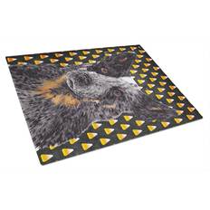 Kitchen Accessories Caroline's Treasures SC9190LCB Cattle Dog Candy Corn Halloween Chopping Board