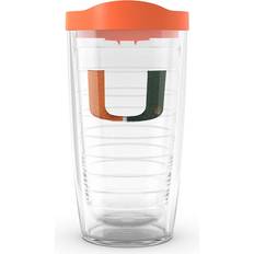 Orange Tumblers Collegiate Tervis Miami Hurricanes Primary Logo Tumbler