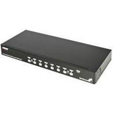 KVM-switchar StarTech SV831DUSBU 8 Port 1U Rack Mount USB KVM with OSD