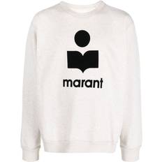 Sweatere Isabel Marant Logo Broderet Sweatshirt - Beige