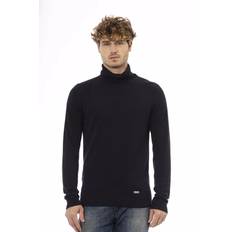 Knitted Sweaters - Modal Jumpers Baldinini Baldinini Trend Blue Modal Sweater IT56