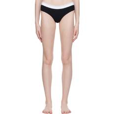 Côtelé Culottes Alexander Wang Classic Logo Brief - Black