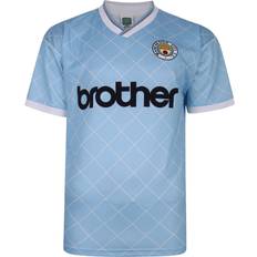 Score Draw Manchester City 1988 Retro Football Shirt