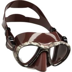 Snorkel Sets Cressi Metis Free Diving Mask Brown/Camo Brown