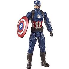 Avengers Marvel Endgame Titan Hero Series Captain America 12-Scale Super Hero Action Figure Toy with Titan Hero Power Fx Port