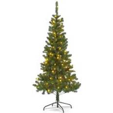 SnowTime 6ft Pre-Lit Fir Christmas Tree