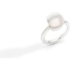 Ring nudo classic manganese vitt guld