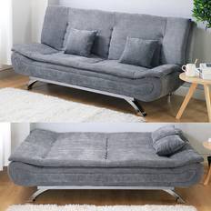 LivingAndHome 2-Seater Bed with Sofa