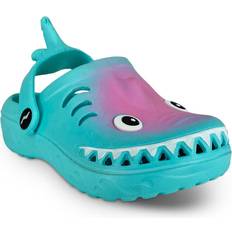 Turquoise Slippers Children's Shoes NORTY Toddler Girls Comfort Clogs Female Ankle Strap Sandals Mint Pink Shark