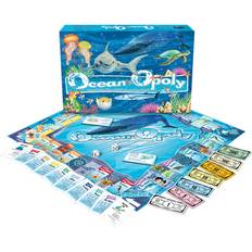 Late for the Sky Ocean-Opoly Monopoly Board
