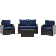 Sofas CorLiving Brisbane Outdoor Loveseat Sofa