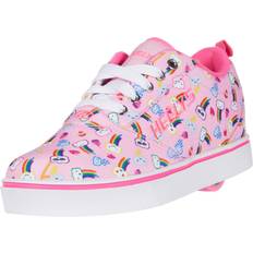 Pink Roller Shoes Children's Shoes Heelys Girl's Pro Prints Little Kid/Big Kid/Adult Light Pink/Pink/Rainbow Little Kid