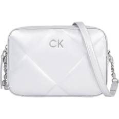 Lid Crossbody Bags Calvin Klein Tasche Crossbody Bag RE-LOCK silber