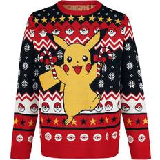 Pokémon Christmas jumper Anime av Pikachu Herr flerfärgad