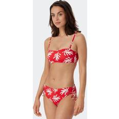 Schiesser Vrouw Badkleding Schiesser Verstelbare Bandeau Bikinitop - Coral Life