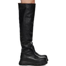 Isabel Marant Overknee-Stiefel Malyx aus Leder Schwarz