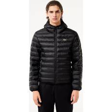 Lacoste Ropa de abrigo Lacoste Herren Steppjacke mit Kapuze Schwarz