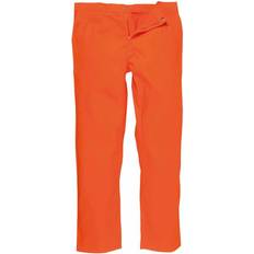 Andet Bukser Portwest Mens Bizweld Trousers Orange Regula