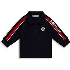 Lange ærmer Polotrøjer Børnetøj Moncler Polobuse Bluse - Navy