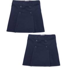 Skirts The Children's Place The Children's Place Girl's Button Skort, Sandy/Tidal