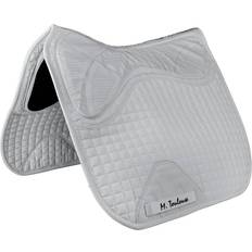 M Saddle Pads M. Toulouse Pro Comfort Flo Dressage Pad White