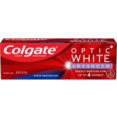 Colgate Teeth Whitening Colgate Optic White Advanced Whitening Toothpaste Stain Prevention 3.2oz