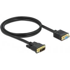 DeLock DVI 12+5 Male to VGA Cable 1 m