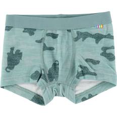 Grøn Boxershorts Børnetøj Joha Boxershorts Uld/Bambus Grøn Aop Boxershorts