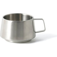 Stainless Steel Espresso Cups Front Of The House Front Of The 11Oz Stainless Bevel Espresso Cup