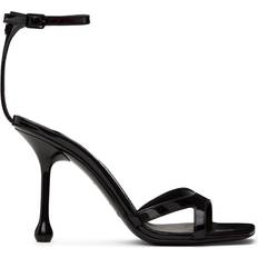 Leather Heels & Pumps Jimmy Choo Ixia Sandal Black