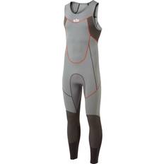 Herr - L - Långärmad Våtdräkter Gill 2023 Mens Zenlite 2mm Flatlock Skiff Wetsuit Steel Grey