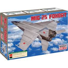 Scale Models & Model Kits Minicraft Minicraft MIG-25 Foxbat 1/144 Scale with 3 Marking Options