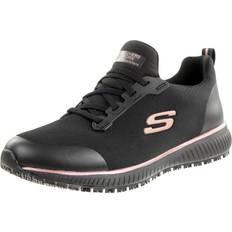 Skechers Work Squad SR Sko Blonder Casual - Sort