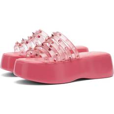 Jean Paul Gaultier Pink Melissa Edition Becky Punk Love Sandals 21-Pink