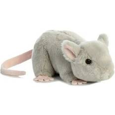 Aurora Small Gray Mini Flopsie 8 Mouse Adorable Stuffed Animal