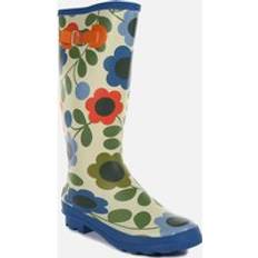 Foam - Women Wellingtons Regatta Women's Womens/Ladies Orla Kiely Meadow Floral Wellington Boots Blue