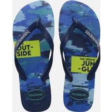 Laced - Unisex Flip-Flops Havaianas Women's Top Camu Camouflage Flip Flops Blue Water blue water