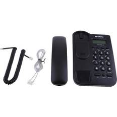 Telephone phone Telephone Wall-mounted Telephone Hotel Stairs Corridor Bathroom Bedside Fixed Without Batteries Phone KX-T076CID Black