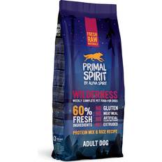 Alpha Spirit Perro Mascotas Alpha Spirit Primal 60 % Wilderness Para Perros 12 kg