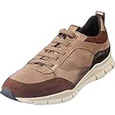 Geox Dame Sko Geox Uld Stilfulde Casual Sneakers Uld - Brun