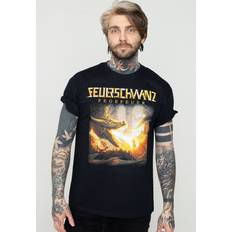 Feuerschwanz Fegefeuer T-Shirt Schwarz