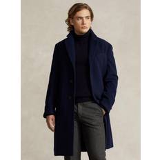 Polo Ralph Lauren S Mäntel Polo Ralph Lauren Modern Paddock Felt Coat Blau