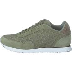 Woden Sneakers Woden Nora Iii Mesh Dusty Olive Grön