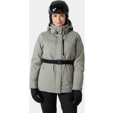 Ropa de abrigo Helly Hansen Chaqueta De Esquí Acolchada Larga Nora Para Mujer Gris