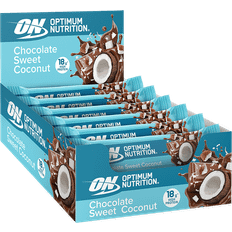 Sweetener Bars Optimum Nutrition Chocolate Sweet Coconut Protein Bar 12x 59g